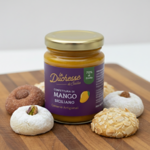 Confettura di Mango coltivato in Sicilia da 90 gr.